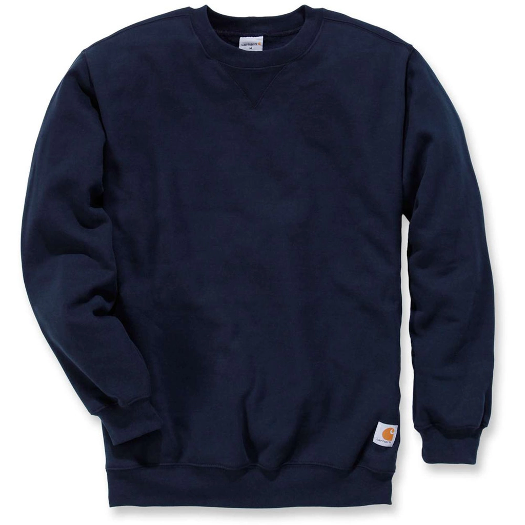 Carhartt WIP Mens Midweight Cotton Crew Neck Sweatshirt Top - Navy - Size Medium